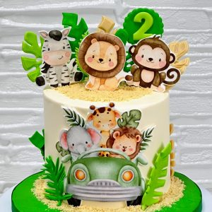 Tarta Animales de la Selva