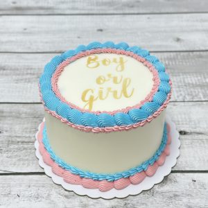 Tarta Revelación de Sexo